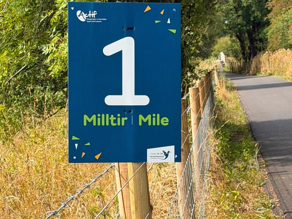 mile marker
