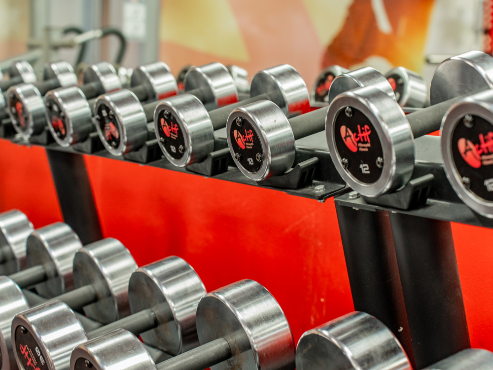 Weights at St Clears Gym