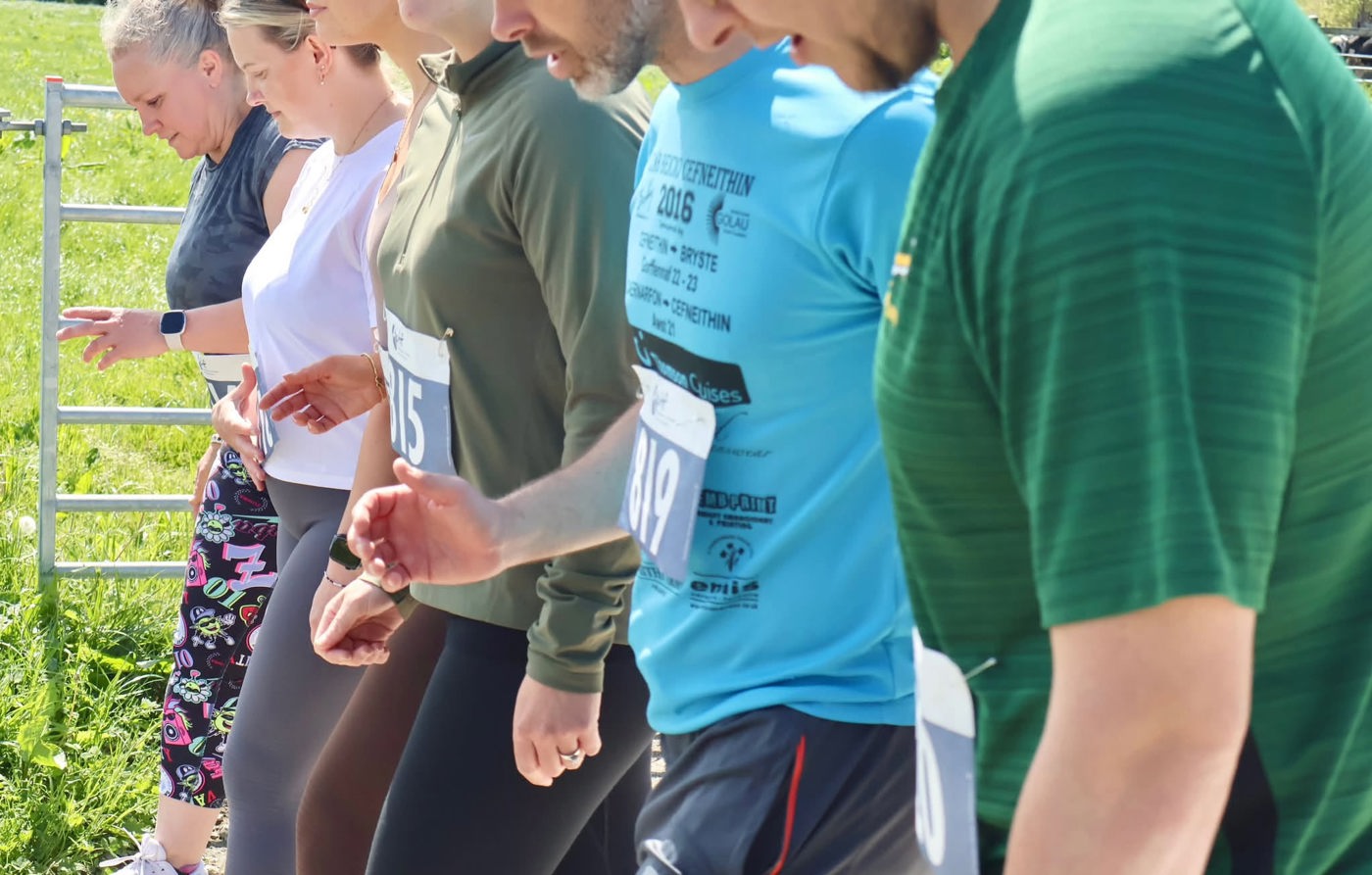 Participants with a number