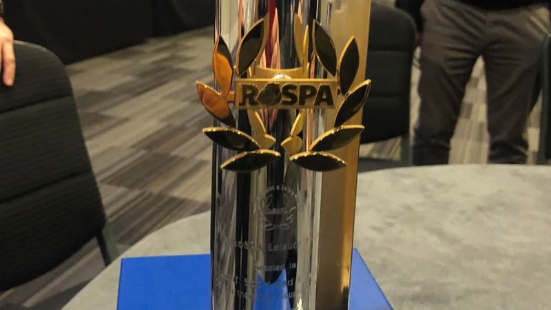 RoSPA trophy