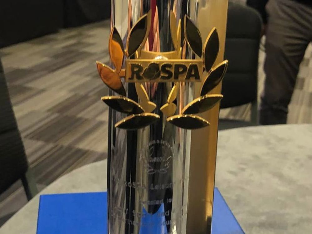 RoSPA trophy