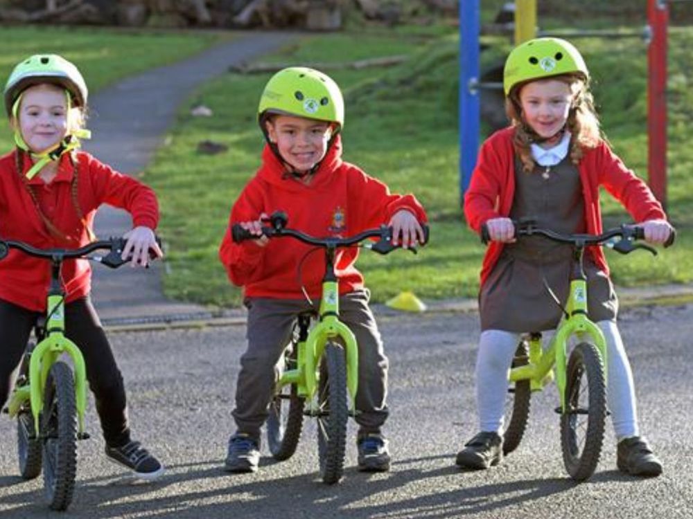 Children on Bikes